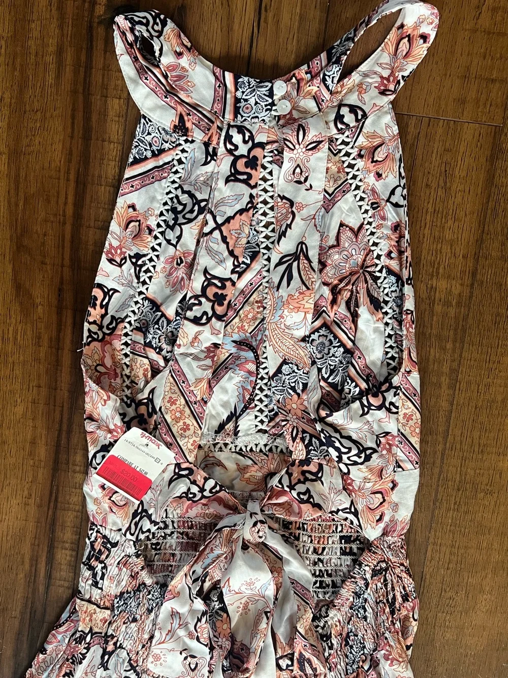 Abel The Label Sleeveless Boho Maxi Dress - Size Medium - Picture 8 of 9